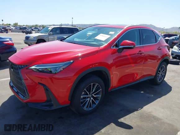 2023 Lexus NX with VIN 2T2GGCEZ2PC020362, listed as a IAAI auction lot 41968514 with 16,549 mi miles. Bid and sale history available at carsss.com. Image 17.