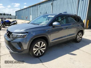 2024 Volkswagen Taos SE z VIN 3VVSX7B20RM012706, wystawiony jako Copart lot #55919195 z przebiegiem 47 610 mil mil oraz Tytuł czysty. Historia ofert i sprzedaży dostępna na DreamBid. Obrazek 1.