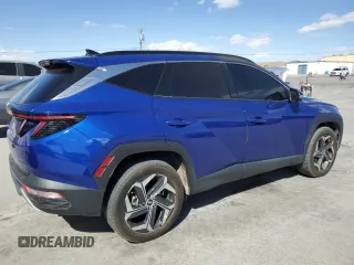 2023 Hyundai Tucson Limited with VIN 5NMJECAE4PH225971, listed as a Copart auction lot 49006685 with 36,938 mi miles and Salvage title. Bid and sale history available at DreamBid. Image 3.