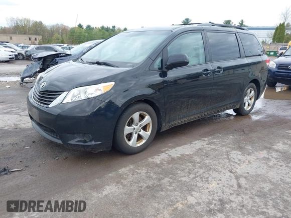 2014 Toyota Sienna LE AAS with VIN 5TDKK3DC0ES487830, listed as a IAAI auction lot 42216342 with 155,973 mi miles and . Bid and sale history available at carsss.com. Image 17.