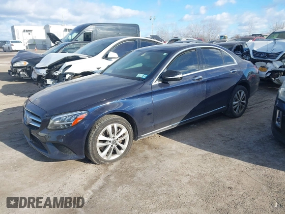 2019 Mercedes-Benz C 300 with VIN 55SWF8EB1KU319315, listed as a IAAI auction lot 41280828 with 81,845 mi miles and . Bid and sale history available at carsss.com. Image 17.