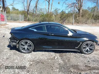 2018 Infiniti Q60 Luxe with VIN JN1EV7EL2JM392124, listed as a IAAI auction lot 41744375 with 63,421 mi miles and . Bid and sale history available at carsss.com. Image 14.