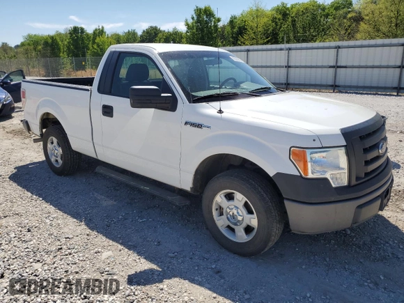 2011 Ford F-150 XL with VIN 1FTMF1CM5BFD21858, listed as a Copart auction lot 53099695 with 78,426 mi miles and Salvage Title. Bid and sale history available at DreamBid. Image 4.