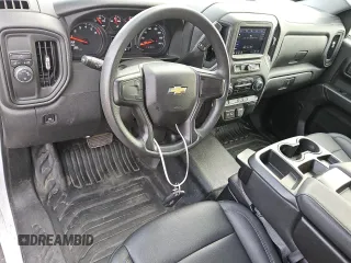 2023 Chevrolet Silverado 1500 Work Truck with VIN 3GCNAAEK3PG353504, listed as a Copart auction lot 52915425 with 57,193 mi miles and Clean Title. Bid and sale history available at DreamBid. Image 8.
