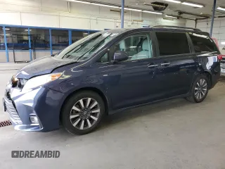 2019 Toyota Sienna XLE z VIN 5TDDZ3DC1KS222897, wystawiony jako Copart lot #56891875 z przebiegiem 103 505 mil mil oraz Szkoda całkowita • Salvage title. Historia ofert i sprzedaży dostępna na DreamBid. Obrazek 1.