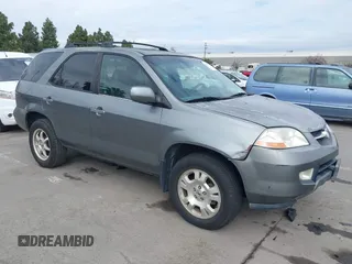 2001 Acura MDX with VIN 2HNYD182X1H531443, listed as a IAAI auction lot 41580029 with 249,106 mi miles. Bid and sale history available at carsss.com. Image 1.