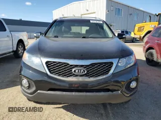 2012 Kia Sorento LX with VIN 5XYKTDA29CG257924, listed as a Copart auction lot 53716185 with 106,850 mi miles and Salvage Title. Bid and sale history available at carsss.com. Image 5.