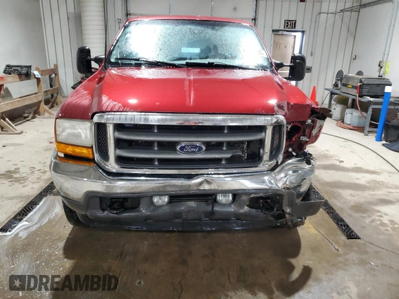 2001 Ford Super Duty F-250 XL with VIN 1FTNX21F31EC89279, listed as a Copart auction lot 51473505 with 155,130 mi miles and Salvage Title. Bid and sale history available at carsss.com. Image 5.