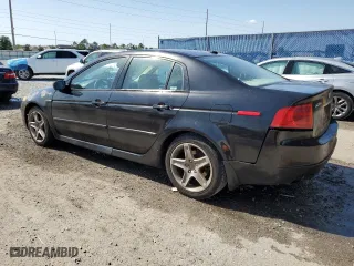 2005 Acura TL with VIN 19UUA66275A060984, listed as a Copart auction lot 53052115 with 223,335 mi miles and Salvage Title. Bid and sale history available at carsss.com. Image 2.