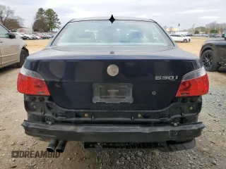 2004 BMW 5 Series 530i with VIN WBANA735X4B804011, listed as a Copart auction lot 41581885 with 75,875 mi miles and Salvage Title. Bid and sale history available at DreamBid. Image 6.