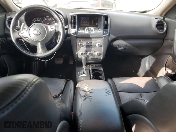 2012 Nissan Maxima SV with VIN 1N4AA5APXCC827555, listed as a Copart auction lot 61351835 with 198,803 mi miles and Salvage title. Bid and sale history available at DreamBid. Image 8.