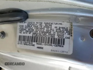 2000 Toyota Camry CE z VIN 4T1BG22K2YU711908, wystawiony jako Copart lot #56294515 z przebiegiem 110 871 mil mil oraz Szkoda całkowita • Salvage title. Historia ofert i sprzedaży dostępna na DreamBid. Obrazek 12.