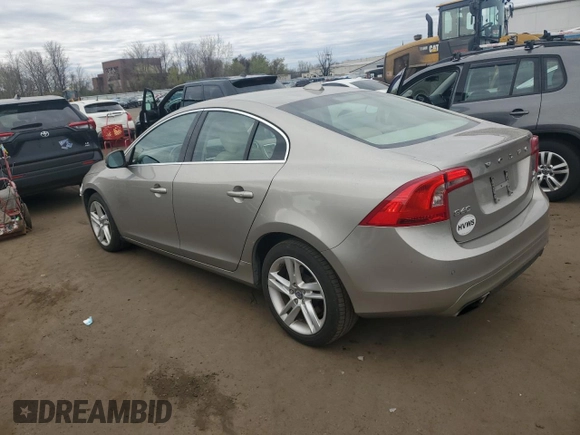 2015 Volvo S60 T5 Premier with VIN YV1612TK7F1350268, listed as a Copart auction lot 53473675 with 115,545 mi miles and Salvage Title. Bid and sale history available at carsss.com. Image 2.