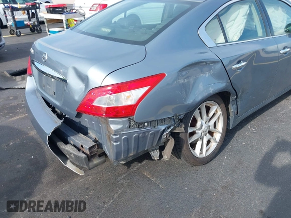 2011 Nissan Maxima SV with VIN 1N4AA5AP0BC822802, listed as a IAAI auction lot 42481898 with 158,527 mi miles and . Bid and sale history available at DreamBid. Image 6.