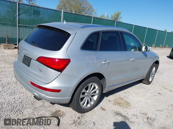 2013 Audi Q5 Premium Plus with VIN WA1LFAFP1DA085057, listed as a IAAI auction lot 41959939 with 204,931 mi miles and . Bid and sale history available at DreamBid. Image 4.