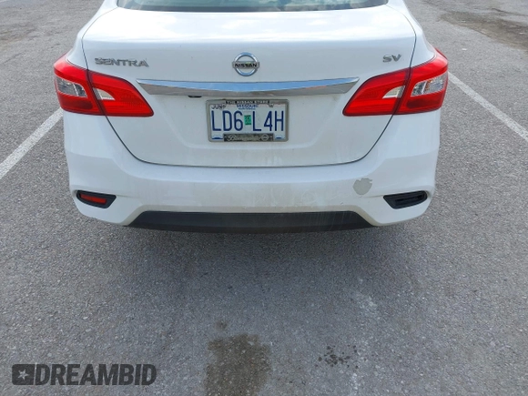 2017 Nissan Sentra S with VIN 3N1AB7AP1HY233635, listed as a IAAI auction lot 42272480 with 87,074 mi miles and . Bid and sale history available at DreamBid. Image 17.