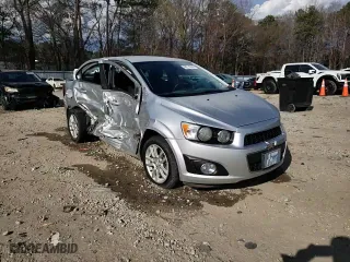 2014 Chevrolet Sonic LT with VIN 1G1JC5SH1E4195966, listed as a Copart auction lot 48574345 with 120,229 mi miles and Salvage Title. Bid and sale history available at carsss.com. Image 13.