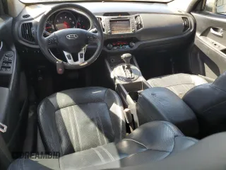 2011 Kia Sportage SX with VIN KNDPC3A66B7144057, listed as a Copart auction lot 47417265 with 216,939 mi miles and Salvage title. Bid and sale history available at DreamBid. Image 8.