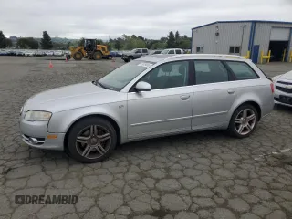2007 Audi A4 2.0T with VIN WAUKF78E47A131644, listed as a Copart auction lot 53329605 with 113,021 mi miles and Salvage title. Bid and sale history available at DreamBid. Image 1.