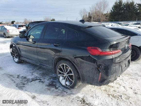 2022 BMW X4 xDrive30i with VIN 5UX33DT02N9M82916, listed as a Copart auction lot 43925715 with NaN miles and Salvage Title. Bid and sale history available at carsss.com. Image 2.