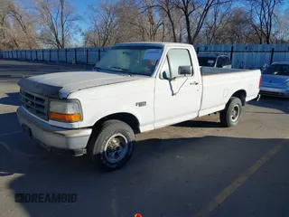 1995 Ford F-150 with VIN 2FTEF14Y5SCA62046, listed as a IAAI auction lot 41894626 with 1 mi miles. Bid and sale history available at carsss.com. Image 2.