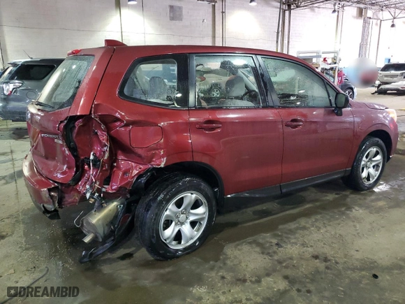 2016 Subaru Forester 2.5i with VIN JF2SJAAC7GH559711, listed as a Copart auction lot 45121025 with 46,460 mi miles and Clean Title. Bid and sale history available at carsss.com. Image 3.