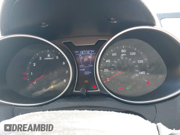 2012 Hyundai Veloster w/Black Int with VIN KMHTC6AD3CU032989, listed as a IAAI auction lot 42633748 with 137,727 mi miles and . Bid and sale history available at DreamBid. Image 7.