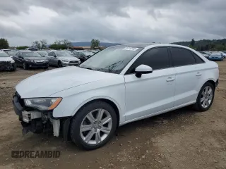2015 Audi A3 1.8T Premium with VIN WAUACGFF7F1103657, listed as a Copart auction lot 51314145 with 130,308 mi miles and Salvage Title. Bid and sale history available at carsss.com. Image 1.