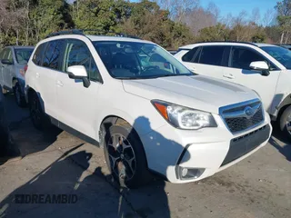 2014 Subaru Forester 2.0XT Touring with VIN JF2SJGPC9EH417920, listed as a IAAI auction lot 41270689 with 184,976 mi miles. Bid and sale history available at carsss.com. Image 1.