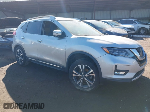 2017 Nissan Rogue SL with VIN JN8AT2MT0HW380062, listed as a IAAI auction lot 41327848 with Not Provided miles and . Bid and sale history available at DreamBid. Image 1.