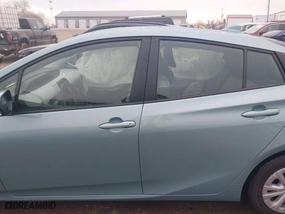 2022 Toyota Prius L Eco with VIN JTDKAMFU4N3164963, listed as a IAAI auction lot 41859931 with 5,118 mi miles. Bid and sale history available at carsss.com. Image 14.