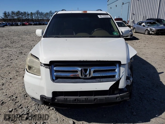 2008 Honda Pilot EX-L with VIN 5FNYF18578B015776, listed as a Copart auction lot 46199664 with 200,954 mi miles and Salvage Title. Bid and sale history available at carsss.com. Image 5.