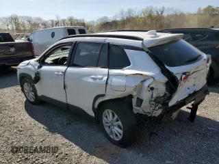 2022 Toyota Corolla Cross LE with VIN 7MUCAABG2NV024823, listed as a Copart auction lot 53458775 with 24,562 mi miles and Non repairable. Bid and sale history available at DreamBid. Image 2.