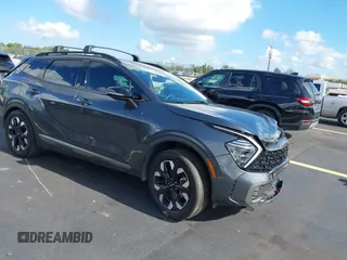 2024 Kia Sportage X-Line Prestige with VIN KNDPZDDH2R7151308, listed as a IAAI auction lot 42514633 with 9,321 mi miles and . Bid and sale history available at DreamBid. Image 1.
