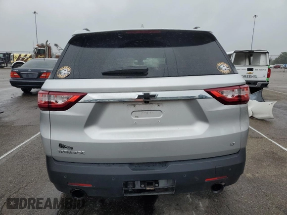 2021 Chevrolet Traverse LT Cloth with VIN 1GNERGKW4MJ200327, listed as a Copart auction lot 62613294 with 74,233 mi miles and Salvage Title. Bid and sale history available at carsss.com. Image 6.
