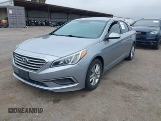 2017 Hyundai Sonata 2.4L with VIN 5NPE24AF1HH562921, listed as a IAAI auction lot 41883886 with 145,594 mi miles and . Bid and sale history available at carsss.com. Image 17.