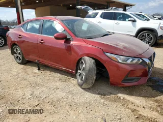 2021 Nissan Sentra SV с VIN 3N1AB8CV4MY325303, выставлен на аукционе Copart как лот 48811085 с пробегом 27 129 миль миль и Списание • Salvage title. История ставок и продаж доступна на DreamBid. Изображение 4.