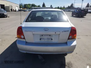 2005 Hyundai Accent GLS with VIN KMHCG45C55U623340, listed as a Copart auction lot 59587304 with 275,364 mi miles and Salvage Title. Bid and sale history available at carsss.com. Image 6.