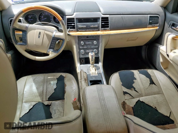 2012 Lincoln MKZ with VIN 3LNHL2GC6CR805328, listed as a Copart auction lot 60162615 with 140,389 mi miles and Salvage title. Bid and sale history available at DreamBid. Image 8.