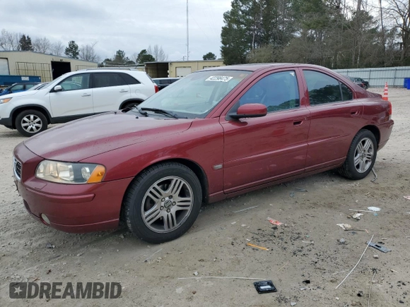 2005 Volvo S60 with VIN YV1RS592452437539, listed as a Copart auction lot 42298475 with 175,005 mi miles and Salvage Title. Bid and sale history available at carsss.com. Image 1.
