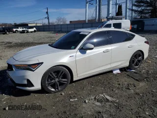 2025 Acura Integra w/A-Spec Package z VIN 19UDE4H32SA002498, wystawiony jako Copart lot #45853415 z przebiegiem 22 493 mil mil oraz Szkoda całkowita • Salvage title. Historia ofert i sprzedaży dostępna na DreamBid. Obrazek 1.