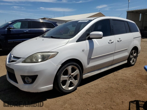 2007 Mazda 5 Touring with VIN JM1CR293670134081, listed as a Copart auction lot 63690455 with 138,117 mi miles and Salvage title. Bid and sale history available at DreamBid. Image 1.