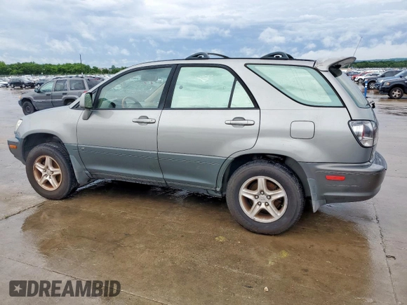 2003 Lexus RX 300 with VIN JTJGF10U430163094, listed as a Copart auction lot 55851845 with 148,126 mi miles and Salvage title. Bid and sale history available at DreamBid. Image 2.