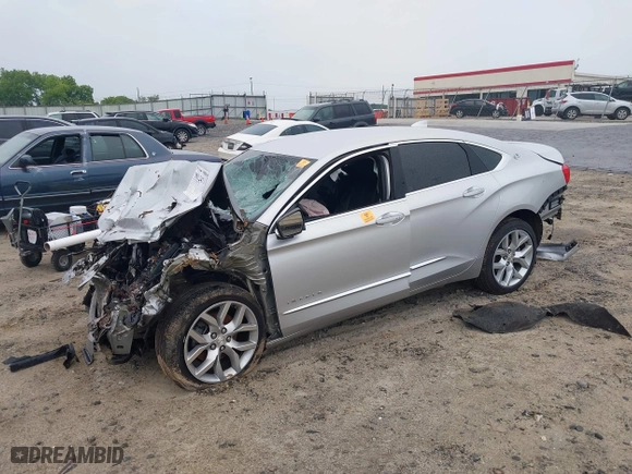 2019 Chevrolet Impala Premier with VIN 1G1105S31KU139650, listed as a IAAI auction lot 39412433 with 1 mi miles. Bid and sale history available at carsss.com. Image 16.