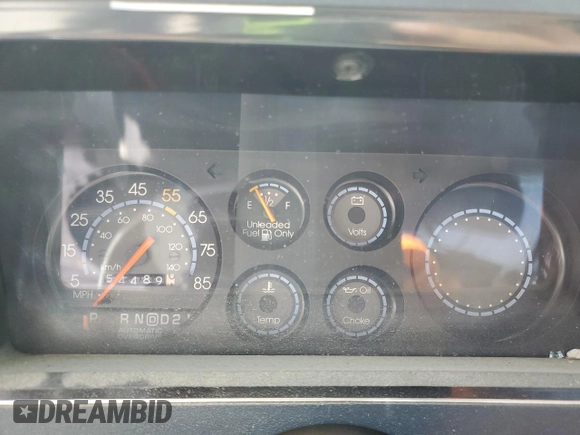 1987 Chevrolet El Camino SS z VIN 3GCCW80H4HS912151, wystawiony jako Copart lot #52302005 z przebiegiem 54 489 mil mil oraz Szkoda całkowita • Salvage title. Historia ofert i sprzedaży dostępna na DreamBid. Obrazek 9.