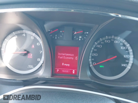 2011 GMC Terrain SLT-1 with VIN 2CTFLUE51B6458643, listed as a IAAI auction lot 41408988 with 160,087 mi miles and . Bid and sale history available at carsss.com. Image 7.
