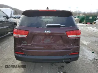 2016 Kia Sorento LX z VIN 5XYPGDA55GG114138, wystawiony jako Copart lot #45739435 z przebiegiem 100 010 mil mil oraz Szkoda całkowita • Salvage title. Historia ofert i sprzedaży dostępna na DreamBid. Obrazek 6.