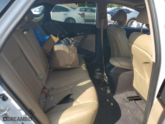 2016 Hyundai Azera Limited with VIN KMHFH4JG8GA521330, listed as a Copart auction lot 69043394 with 0 mi miles and Salvage Title. Bid and sale history available at carsss.com. Image 10.