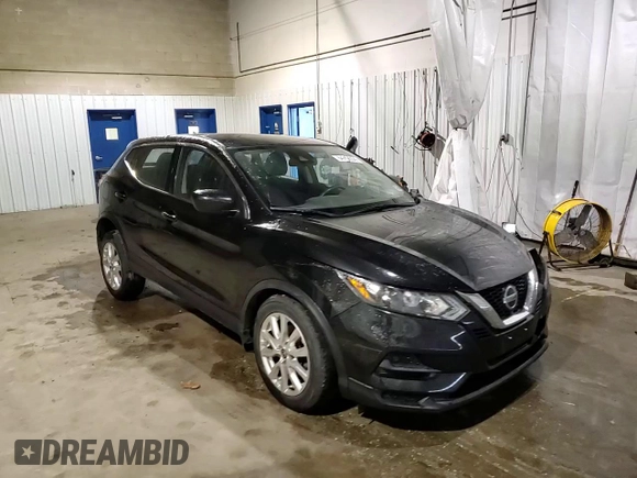 2020 Nissan Rogue Sport SL with VIN JN1BJ1CW8LW644295, listed as a Copart auction lot 84946554 with 43,205 mi miles and Salvage Title. Bid and sale history available at carsss.com. Image 14.