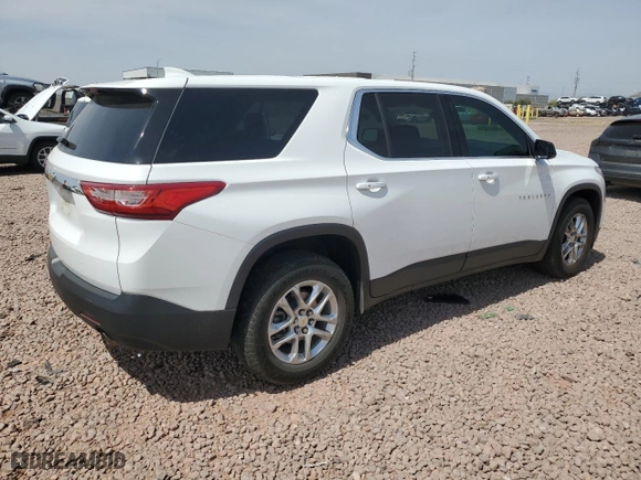 2018 Chevrolet Traverse LS with VIN 1GNERFKW0JJ257274, listed as a Copart auction lot 51152225 with 113,310 mi miles and Clean Title. Bid and sale history available at carsss.com. Image 3.